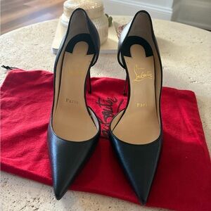 Louboutin Iriza Shiny Napa 100mm Pumps